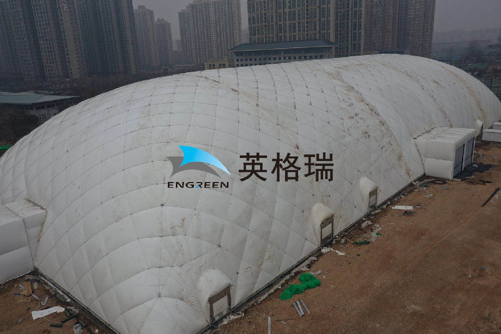 給工地“戴口罩”？基坑氣膜來守護